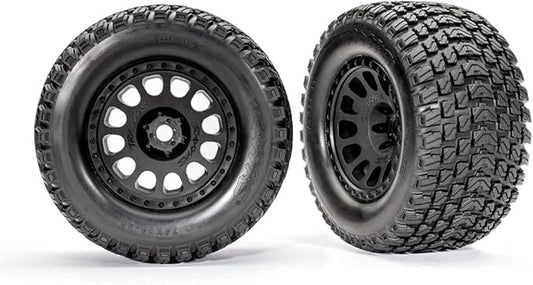 XRT,X-MAXX, BELTED TIRES,WHEELS